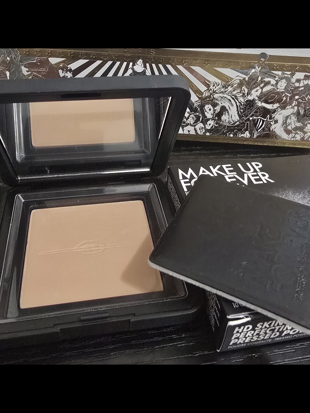 Makeup Forever HD Perfecting Pressed Powder In 1-2 Light Medium NIB - Picture 6 of 6